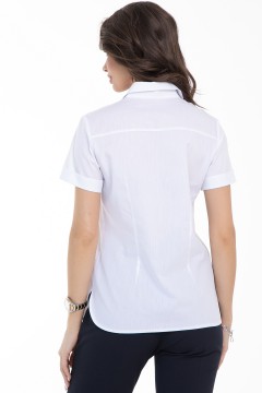 Белая рубашка в деловом стиле Diolche(фото3)