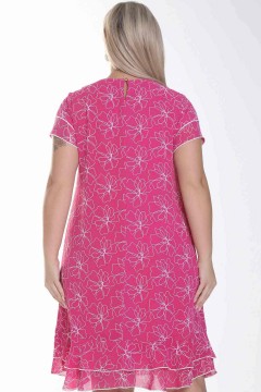 Шифоновое платье с цветочным принтом Agata(фото4)
