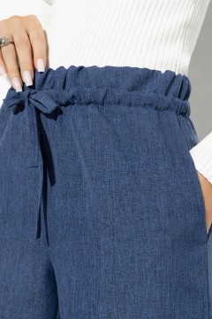 Синие брюки с карманами Charutti(фото3)