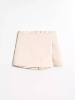Модная юбка-шорты бежевого цвета для девочки 4058SS24 Vulpes Familiy(фото6)