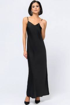 Платье макси чёрного цвета 1001 dress