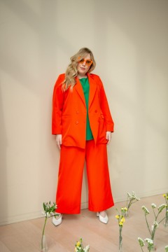 Прямые оранжевые брюки Jetty-plus(фото2)