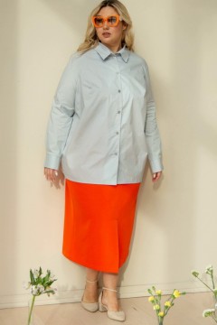 Оранжевая юбка с разрезом Jetty-plus