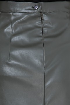 Кожаная мини юбка Bellovera(фото3)