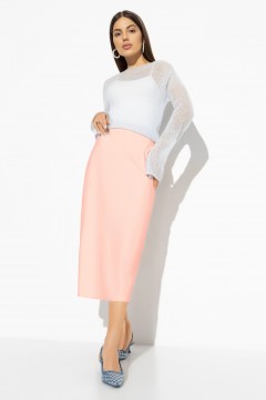 Длинная розовая юбка Charutti(фото2)