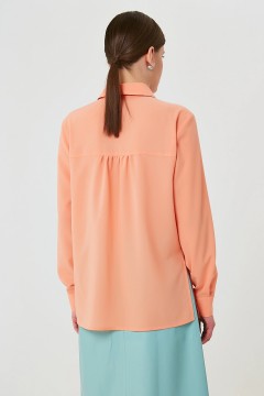 Оранжевая женская блузка Priz(фото6)