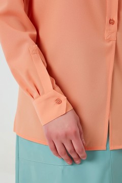 Оранжевая женская блузка Priz(фото5)