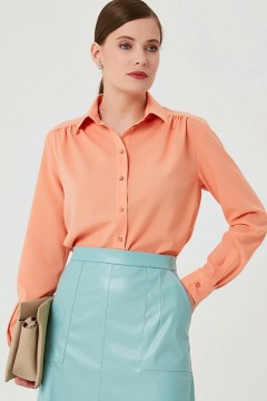 Оранжевая женская блузка Priz