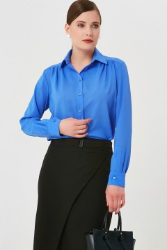 Синяя женская блузка Priz