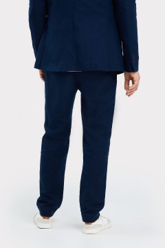 Тёмно-синие мужские брюки 24-3722Ц-9 Mark Formelle men(фото2)