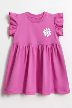 Платье для девочки в цвете фуксия 10395SS24 Vulpes Familiy