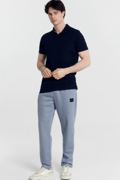 Трикотажные мужские брюки прямого силуэта 24-3569Ц-2 Mark Formelle men