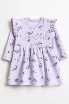 Фиолетовое платье-боди ГАМ 2403-2 Familiy