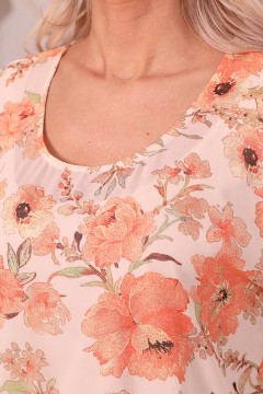Блузка шифоновая с цветочным принтом Wisell(фото3)