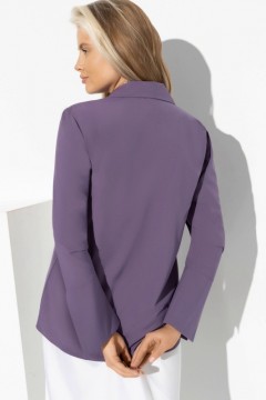 Блузка с длинным рукавом фиолетового цвета Charutti(фото5)