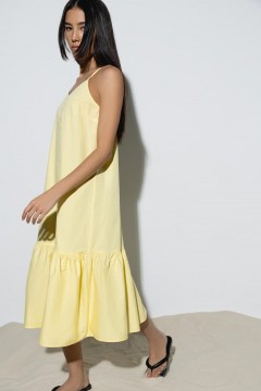 Платье светло-жёлтое летнее 1.1.1.22.01.44.06499/120824 Incity(фото2)