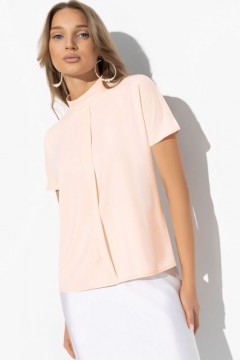Блузка розовая с коротким рукавом Charutti