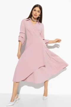 Платье розовое с карманами Charutti(фото2)