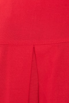 Платье красное А-силуэта Lady Taiga(фото3)