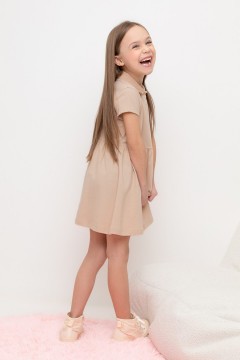 Платье с короткими рукавами для девочки КР 5869/лунный свет к467 платье Crockid(фото2)