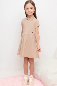 Платье с короткими рукавами для девочки КР 5869/лунный свет к467 платье Crockid