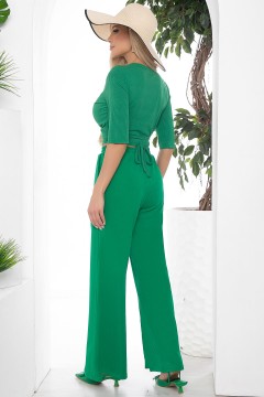 Костюм зелёный с брюками и топом Lady Taiga(фото4)