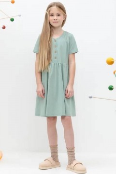Платье зелёного цвета для девочки КР 5876/холодная мята к479 платье Crockid