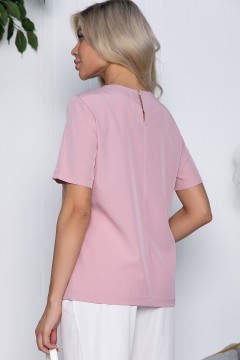 Блузка лёгкая розовая Lady Taiga(фото3)