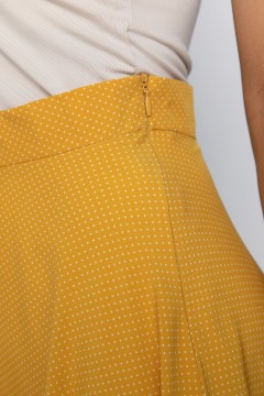 Юбка-брюки жёлтые в горох Lady Taiga(фото3)