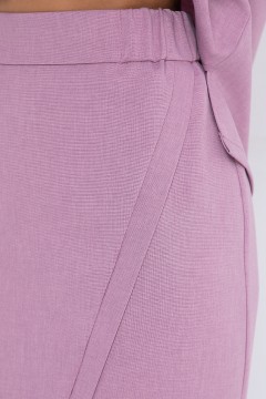 Костюм розовый с юбкой Bellovera(фото3)