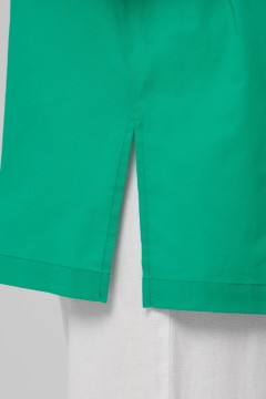 Рубашка зелёная из хлопка Priz(фото4)