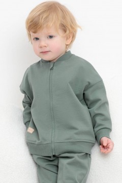 Куртка зелёного цвета для мальчика КР 302411/зеленый мох к460 жакет Crockid