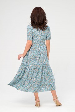 Платье летнее с цветочным принтом Serenada(фото3)