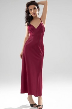Платье-комбинация бордового цвета Charutti