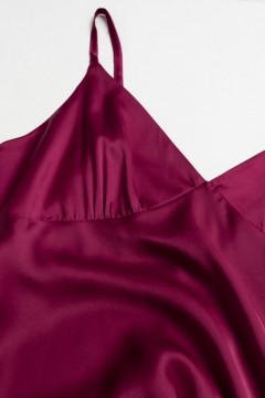 Платье-комбинация бордового цвета Charutti(фото5)