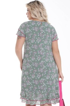 Платье шифоновое с цветочным принтом Agata(фото4)
