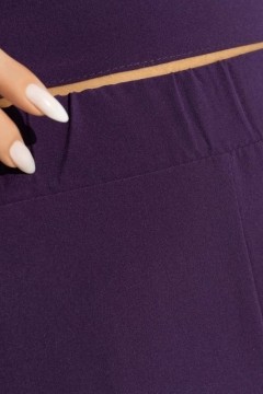 Костюм с брюками фиолетовый Charutti(фото4)