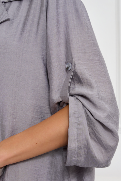 Костюм серый брючный с рубашкой Bellovera(фото4)