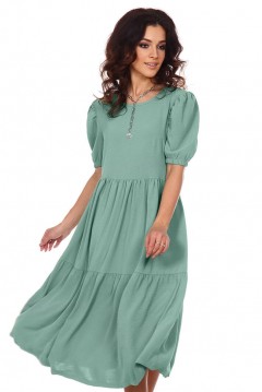 Платье летнее оливкового цвета Serenada(фото2)