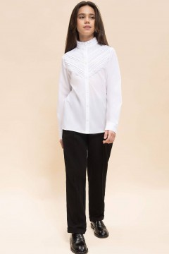 Блуза белого цвета для девочки GWCJ7137 Pelican(фото2)