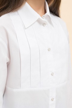 Блуза белого цвета для девочки GWCJ7139 Pelican(фото5)