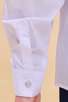 Рубашка белого цвета для мальчика BWCJ7122 Pelican(фото4)