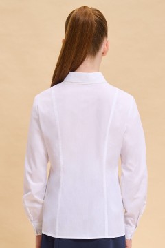 Блуза белого цвета для девочки GWCJ7136 Pelican(фото4)