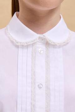 Блуза белого цвета для девочки GWCJ7136 Pelican(фото5)