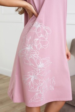 Сорочка ночная розового цвета 9834 Lika Dress(фото5)