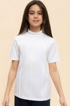 Блуза с коротким рукавом для девочки GFTS7189 Pelican