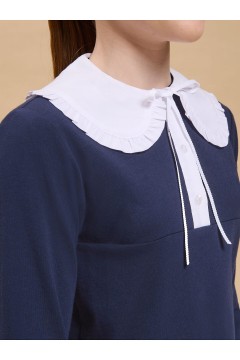 Блуза с отложным воротником для девочки GFJ7187 Pelican(фото5)