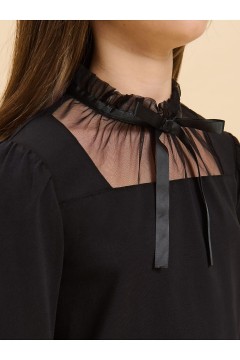 Блуза с длинным рукавом для девочки GFJS7191 Pelican(фото5)