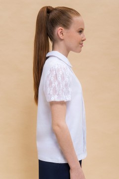 Блуза с коротким рукавом для девочки GFT7188 Pelican(фото4)