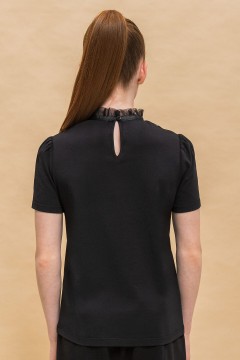 Блуза с коротким рукавом для девочки GFTS7191 Pelican(фото4)